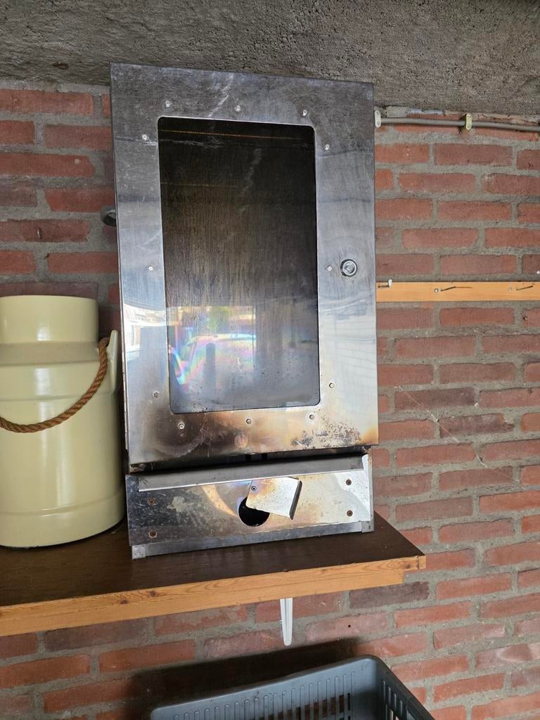Gebruikte RVS Oven - Ideaal voor Buitenkeuken of Werkplaats, Witgoed en Apparatuur, Ovens, Ophalen, Oven, 55 tot 60 cm, Gebruikt