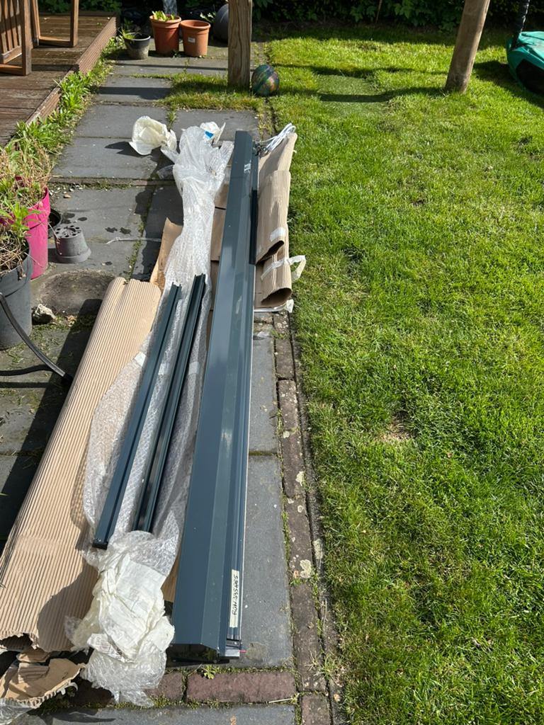 Creon ritsscreen antraciet, ongebruikt, Ophalen, Nieuw, 200 cm of meer