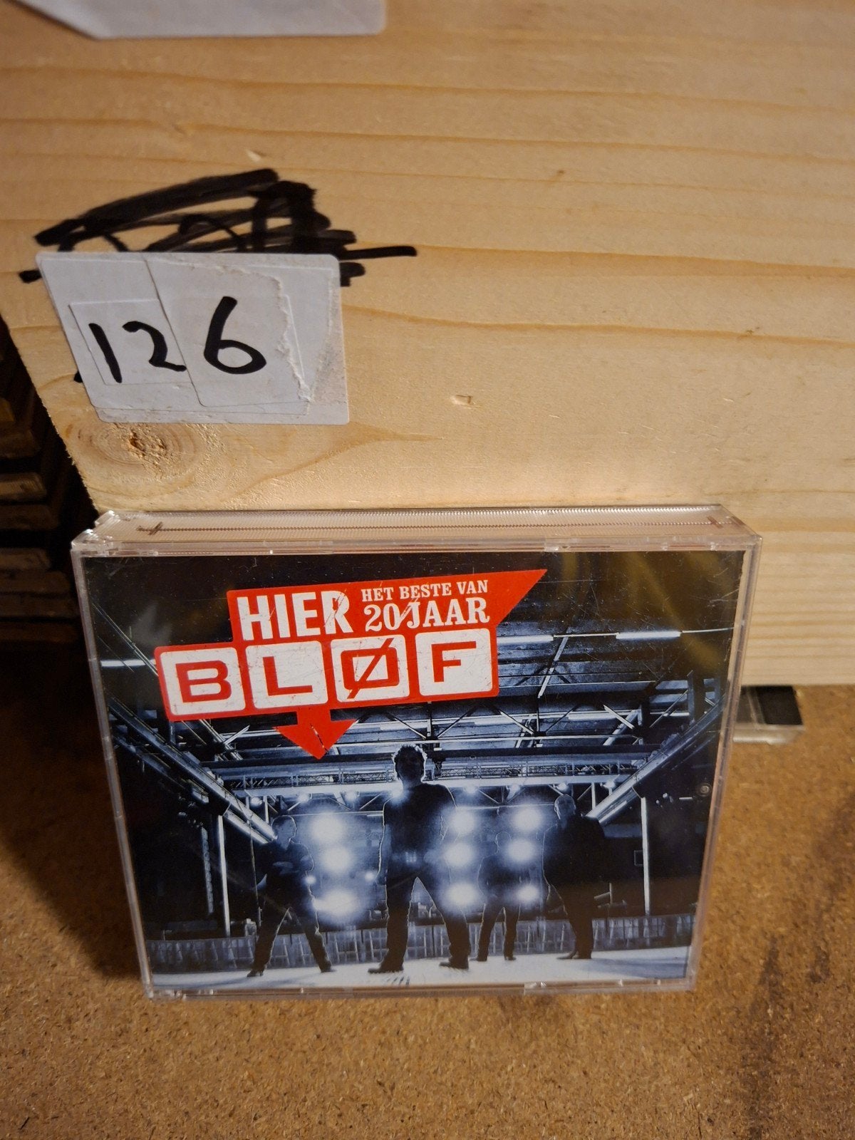 BLØF - Hier Het Beste Van 20 Jaar CD, Ophalen of Verzenden, Gebruikt, Pop, Verzamelalbum
