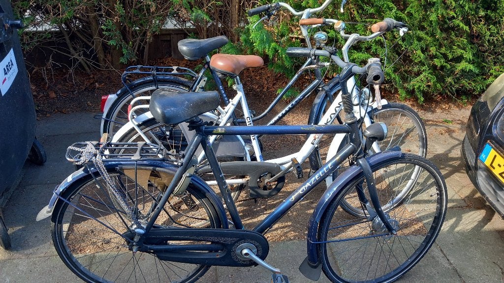 3 Klusfietsen voor..., Ophalen