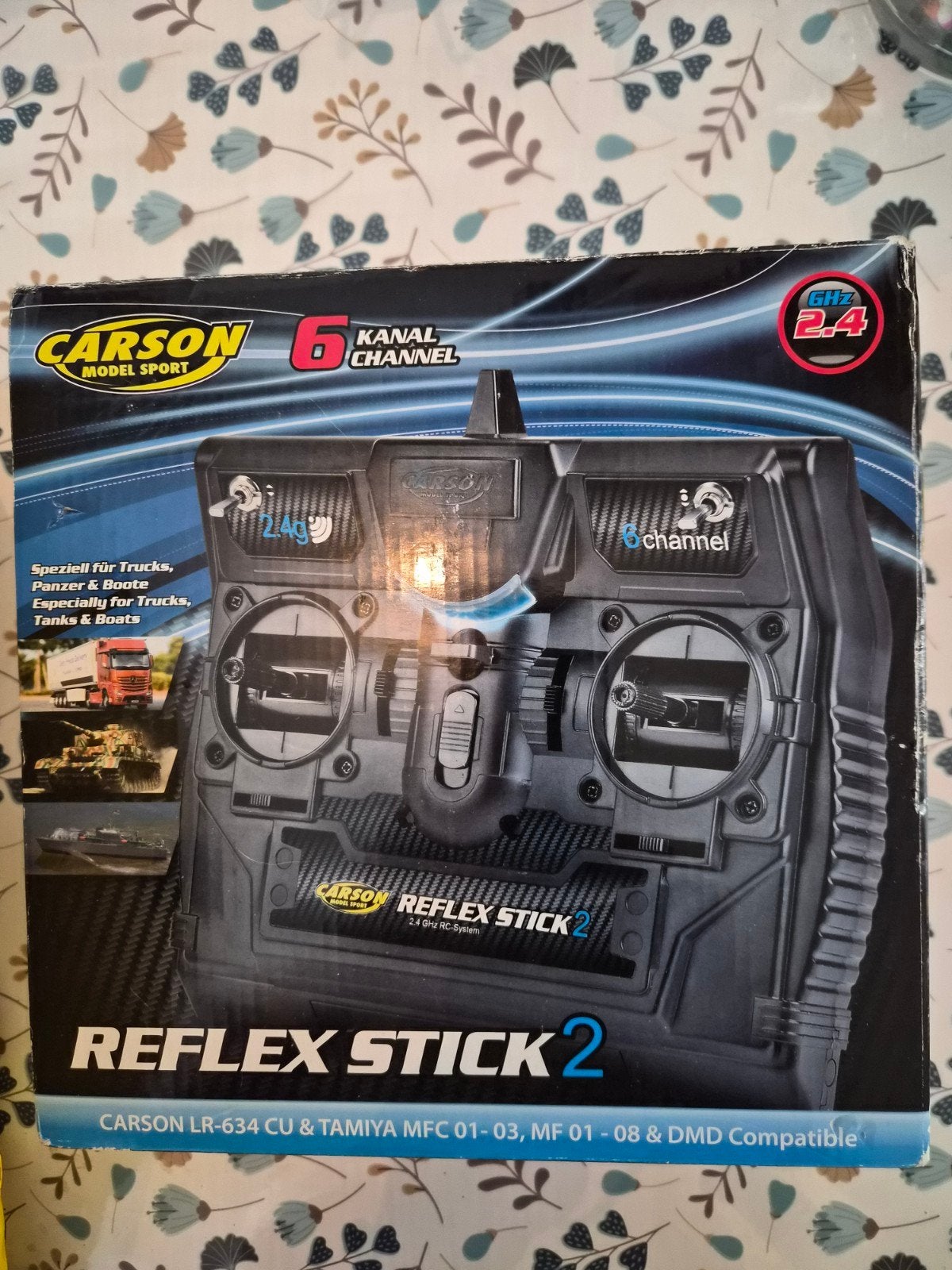 Carson Model Sport Reflex Stick II 6-kanaals 2.4Ghz, Ophalen, Nieuw