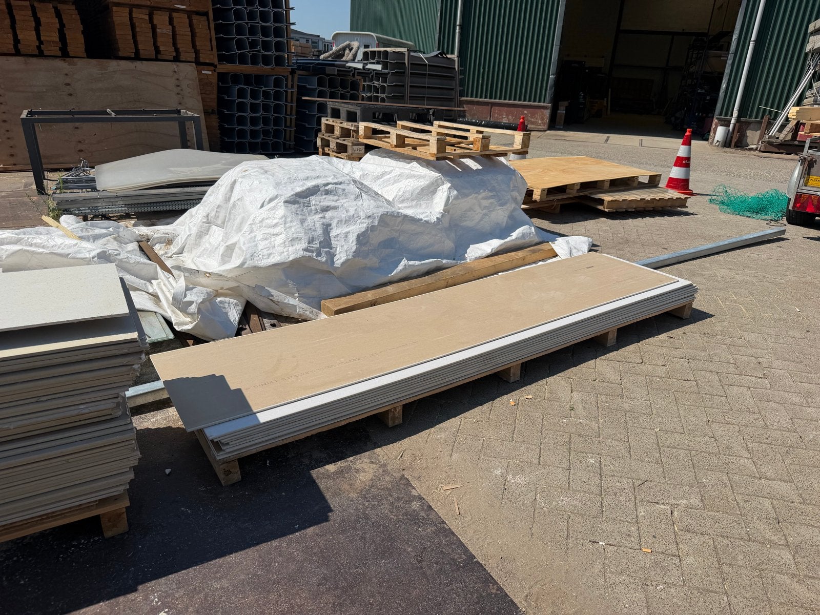 Gipsplaten KNAUF en SINAT - Diverse afmetingen, Ophalen, Zo goed als nieuw, Overige materialen, Minder dan 20 mm