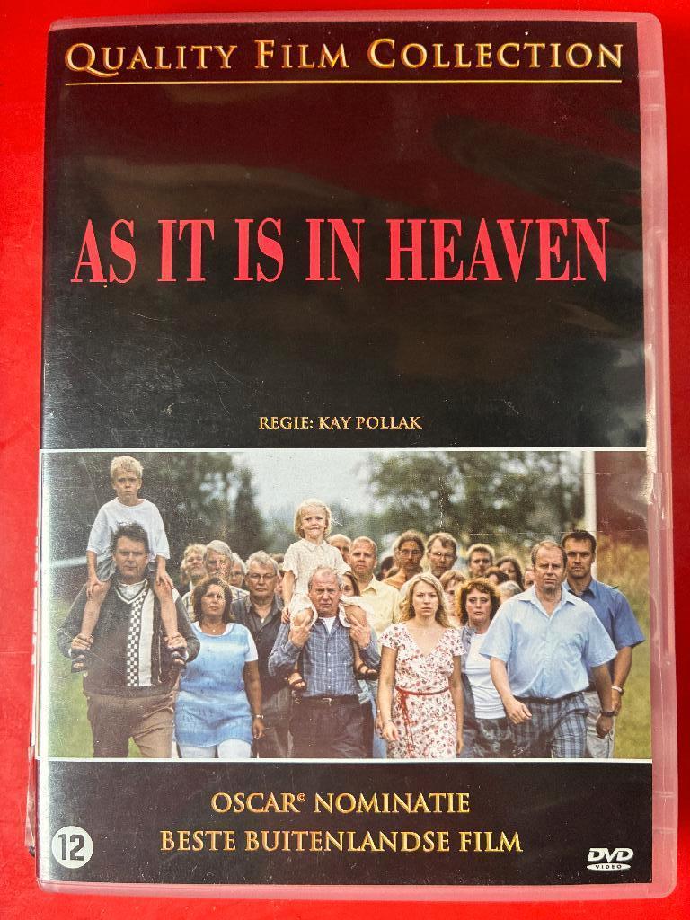 As it is in heaven DVD ; Quality film Collection, Vanaf 12 jaar, Ophalen of Verzenden, Zo goed als nieuw, Scandinavië