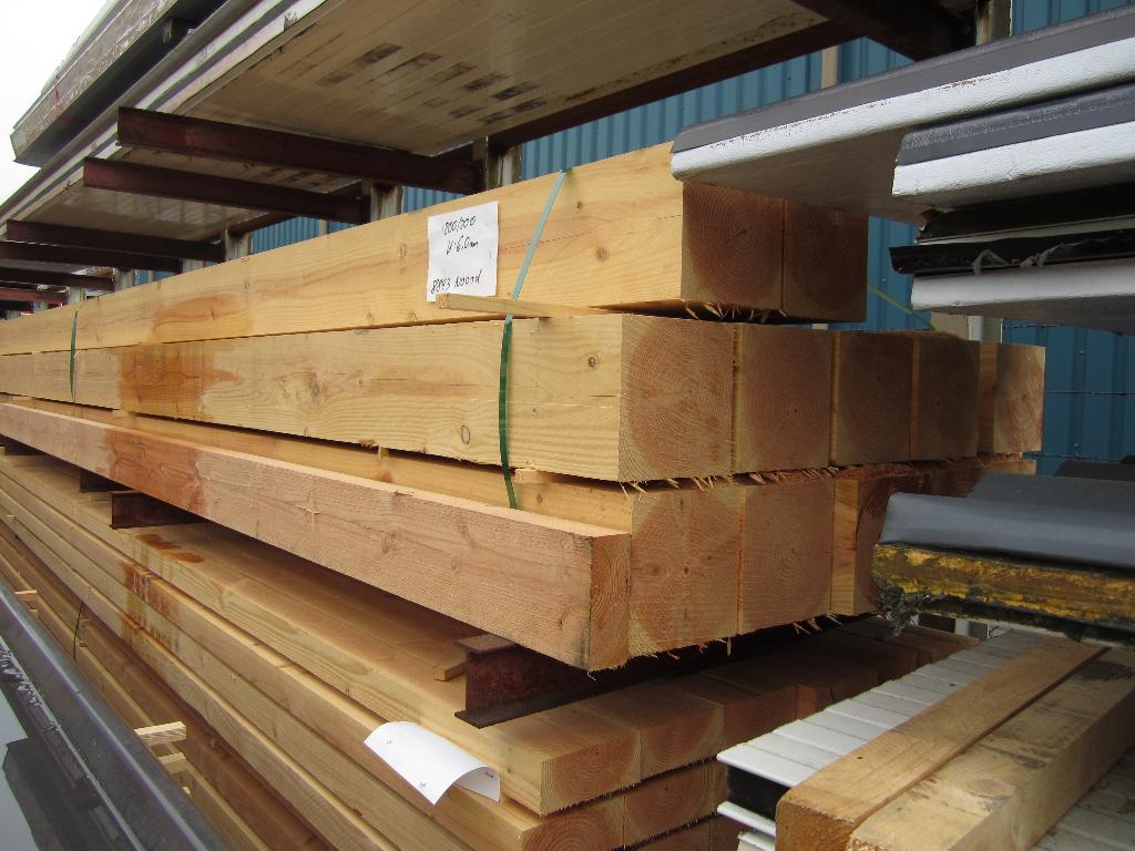 douglas balken 20cm x 20cm, lengtes tm 6.00 mtr, Doe-het-zelf en Verbouw, Hout en Planken, Ophalen, Nieuw, Balk, Overige houtsoorten