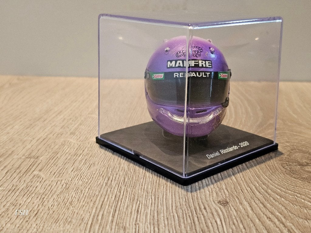 Helm 1:5, D. Ricciardo 2020, "Mamba Mentality". SPARK., Ophalen of Verzenden, Zo goed als nieuw, Formule 1