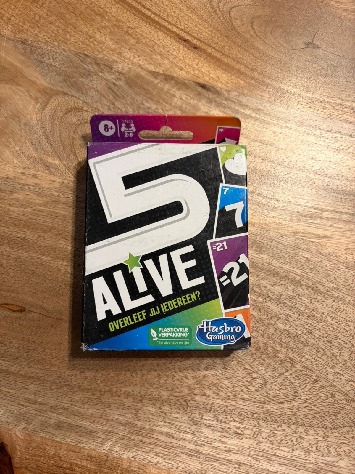 5 Alive - Hasbro Gaming, Ophalen of Verzenden, Zo goed als nieuw