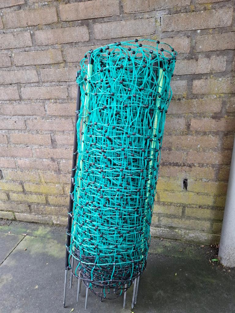 Hobbynetten - 65cm hoog, 50m lang - Ideaal voor tuin, Ophalen, Gebruikt, Overige materialen, Gaashekwerk