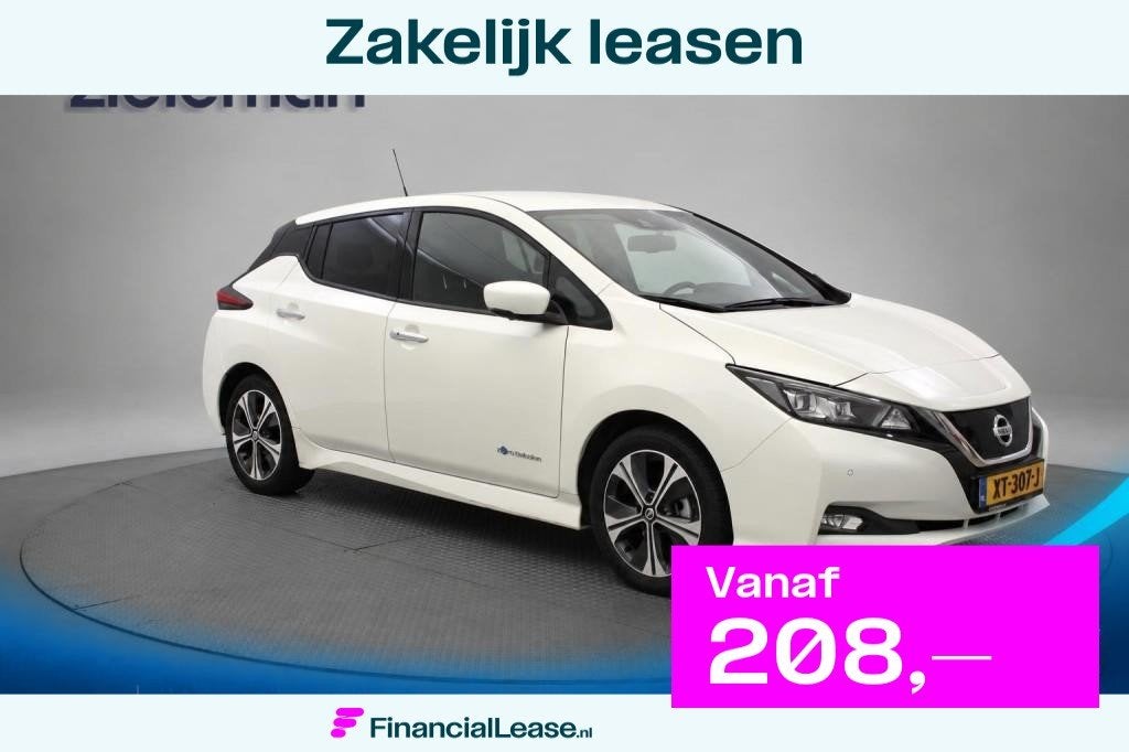Nissan Leaf Tekna 40 kWh - Camera, Adapt. Cruise, Half Leer