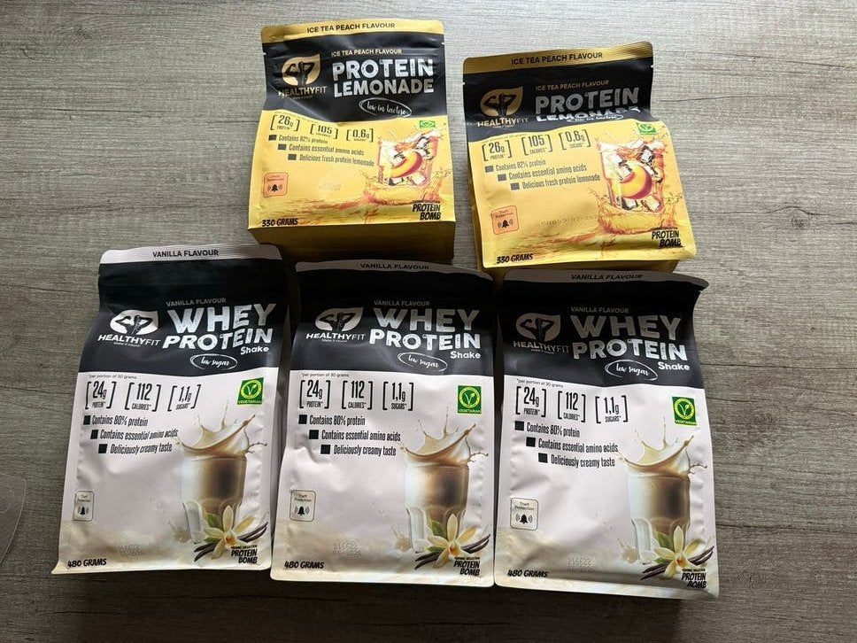 Healthyfit Whey Proteïne Shakes & Protein Lemonade, Ophalen of Verzenden, Nieuw, Poeder of Drank