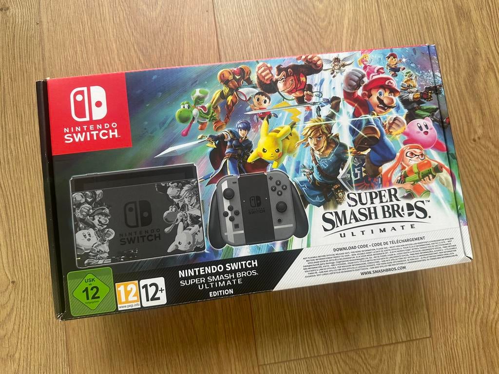 Nintendo Switch Super Smash Bros Edition/Editie Compleet!!!, Vechten, Ophalen of Verzenden, Zo goed als nieuw, 3 spelers of meer