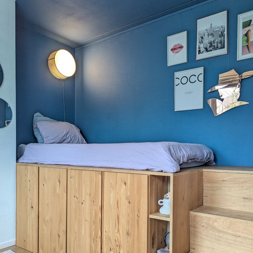 Ikea älang plafondlamp met snoer en schakelaar, Overige materialen, IKEA, Zo goed als nieuw, Met schakelaar