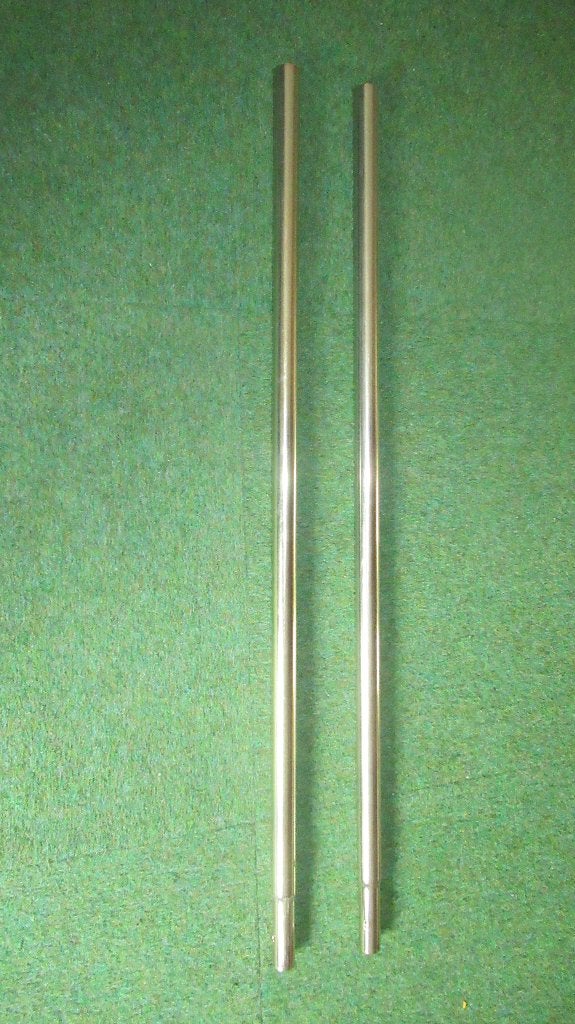 2 stalen tentstokken Ø 25 mm werkende lengte 80 cm, Ophalen, Nieuw