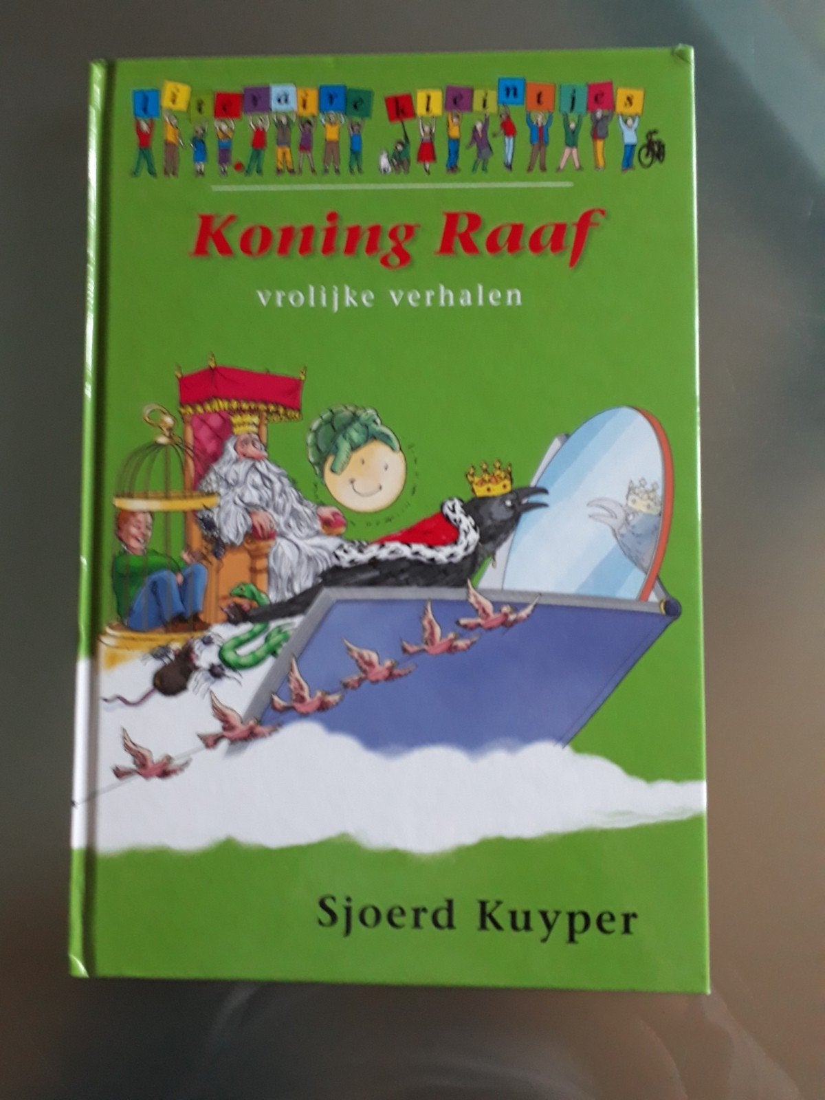 Koning raaf Sjoerd Kuyper
Korte verhalen.
Nog in goede staat, Boeken, Kinderboeken | Jeugd | onder 10 jaar, Ophalen of Verzenden