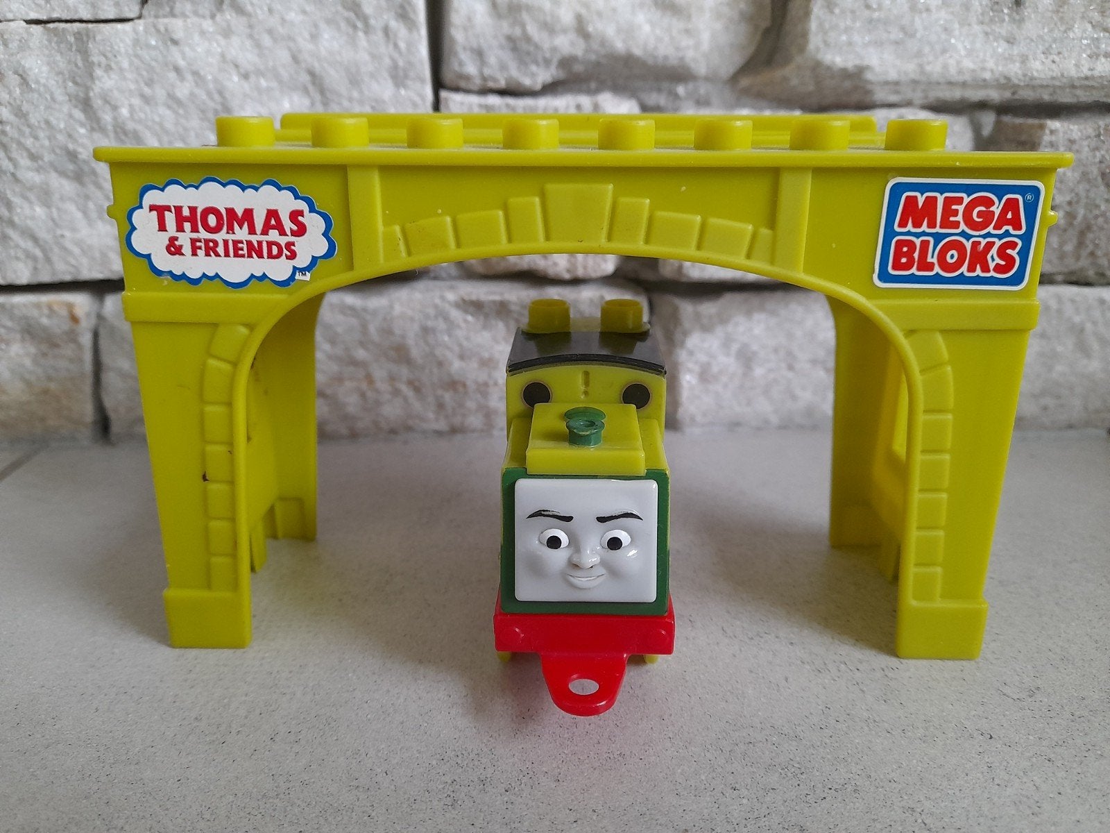 Mega Bloks Thomas and friends. Set 9, Groen treintje., Ophalen of Verzenden, Zo goed als nieuw