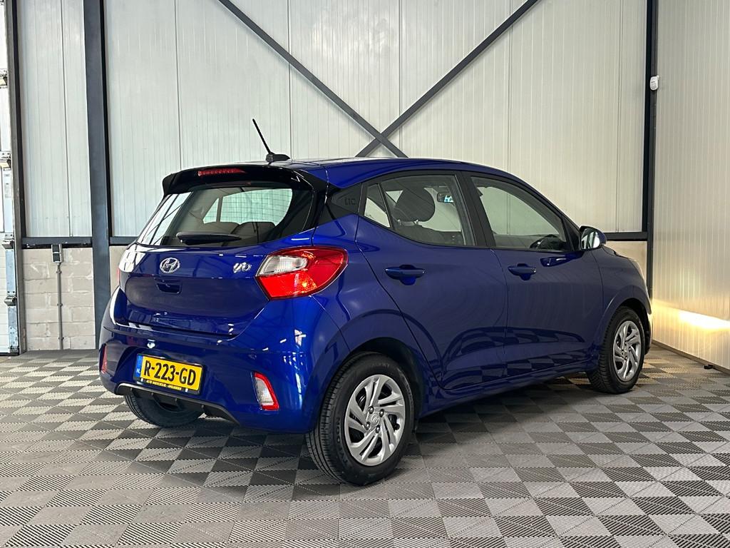 Hyundai i10 1.0 | Comfort 5-Drs | Airco | Cruise | Carplay, Voorwielaandrijving, Start-stop-systeem, Gebruikt, Blauw