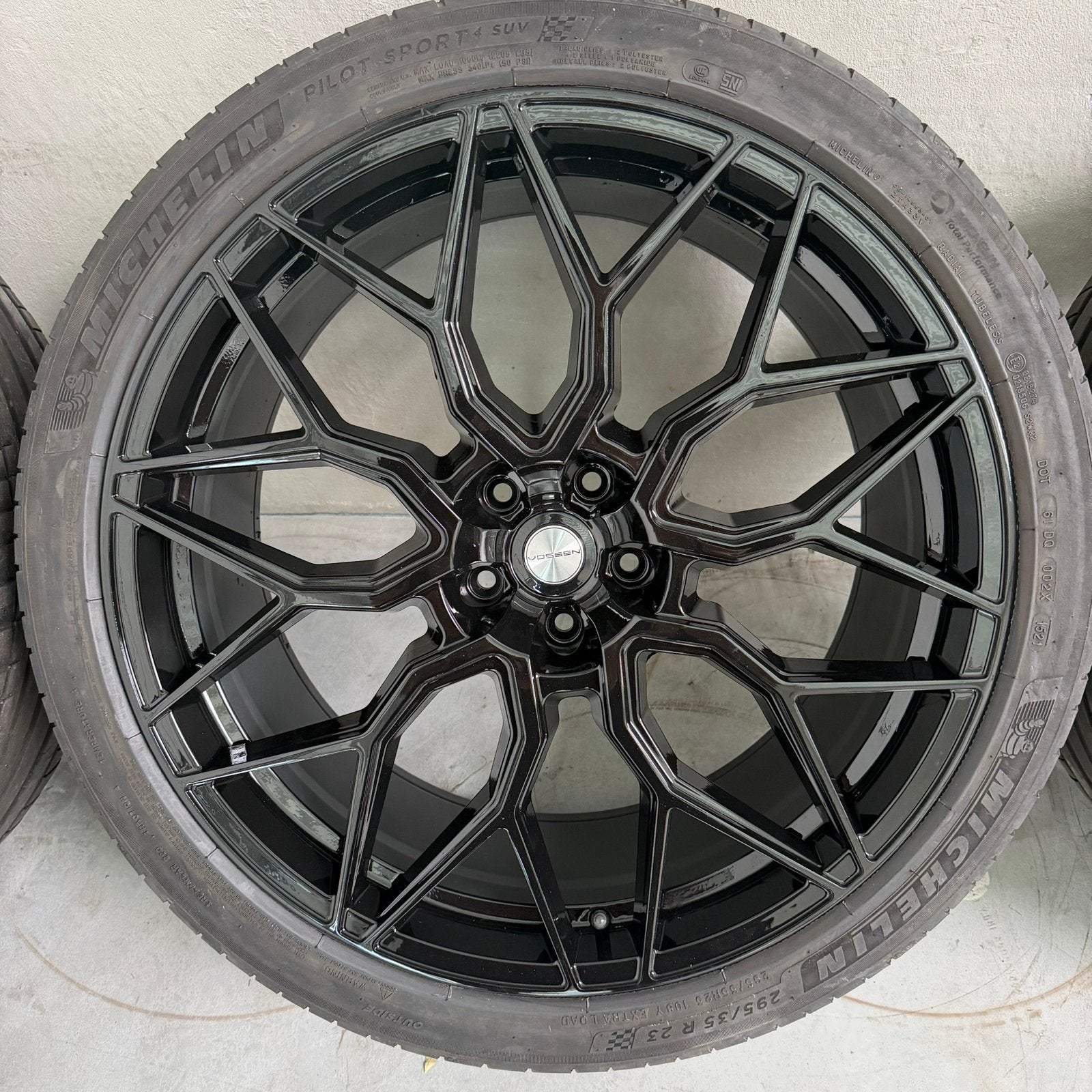 23 inch Range Rover Sport velgen met banden, Gebruikt, 295 mm, Banden en Velgen, Overige maten
