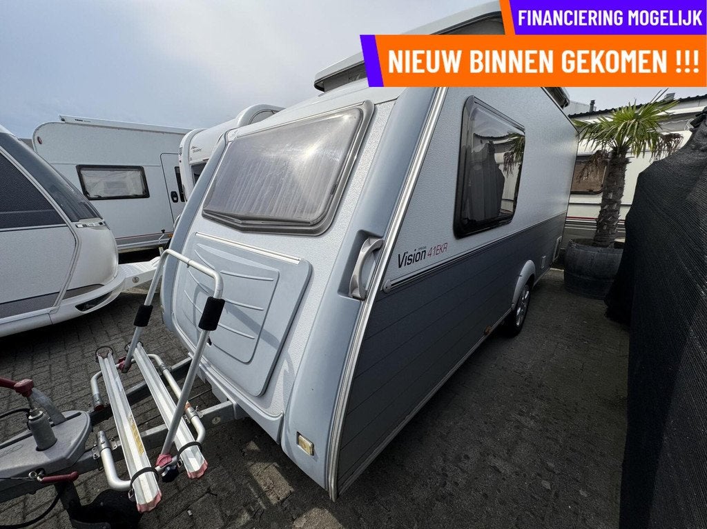 Kip VISION SPECIAL 41 EKR, LENGTE BEDDEN,MOVER,FIETSENDRAGER, Caravans en Kamperen, Kip, Tot en met 2, Bedrijf, 750 - 1000 kg