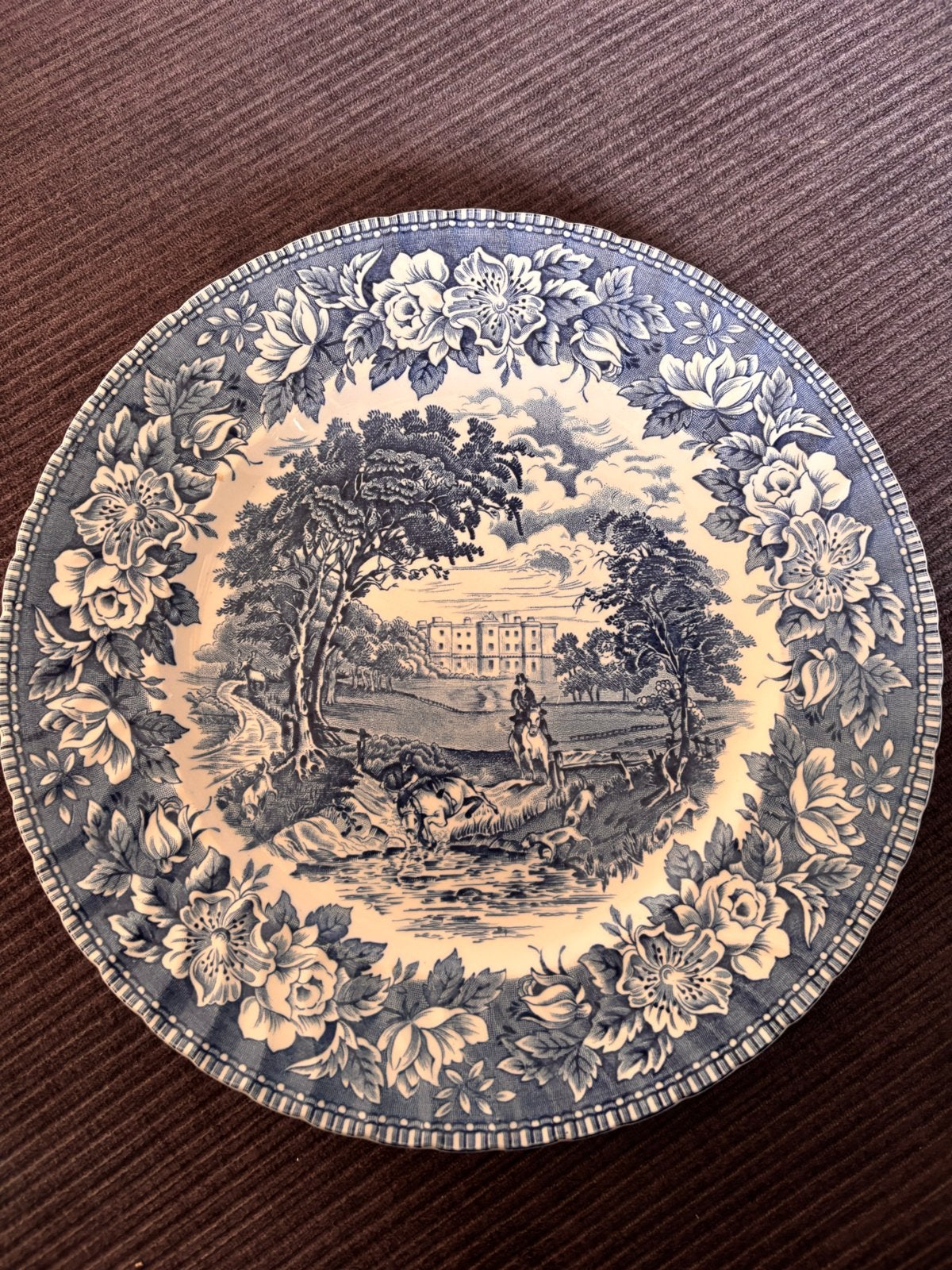 Antiek Engels bord - England's Heritage, Ironstone, Ophalen