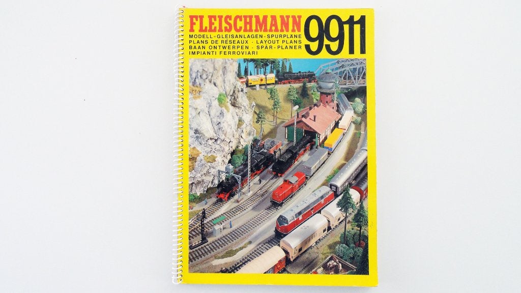 9911 Fleischmann Banenboek, Gebruikt, Gelijkstroom, Fleischmann, Boek, Tijdschrift of Catalogus