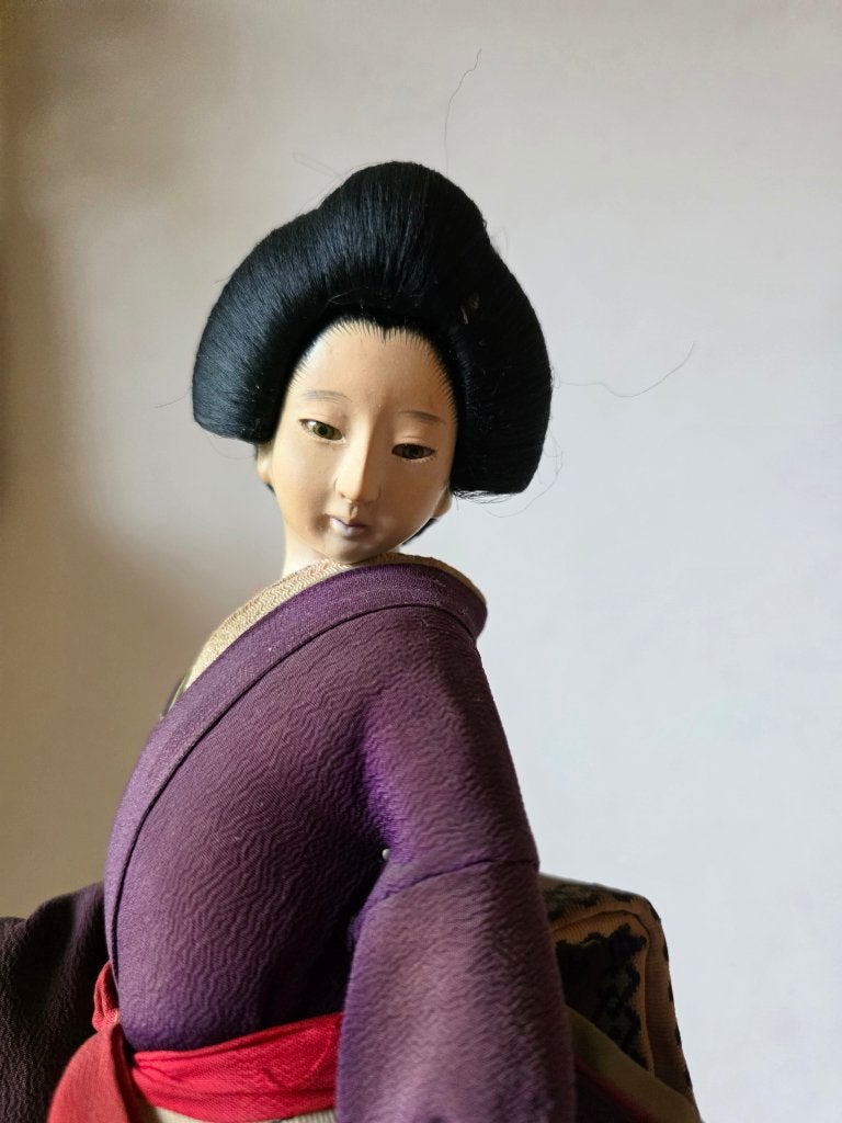 Mooie oude japanse geisha pop, Ophalen of Verzenden, Gebruikt, Pop
