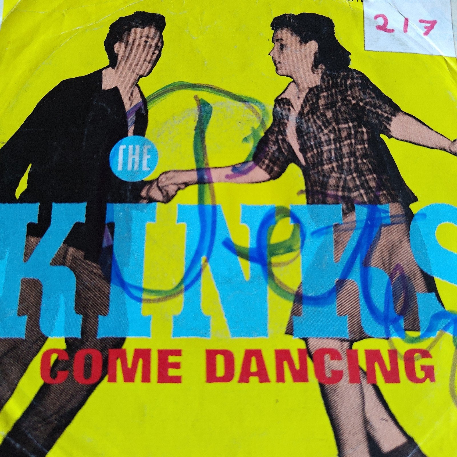 The Kinks - Come Dancing (7 inch vinyl single), Cd's en Dvd's, Ophalen of Verzenden, Gebruikt, 7 inch, EP