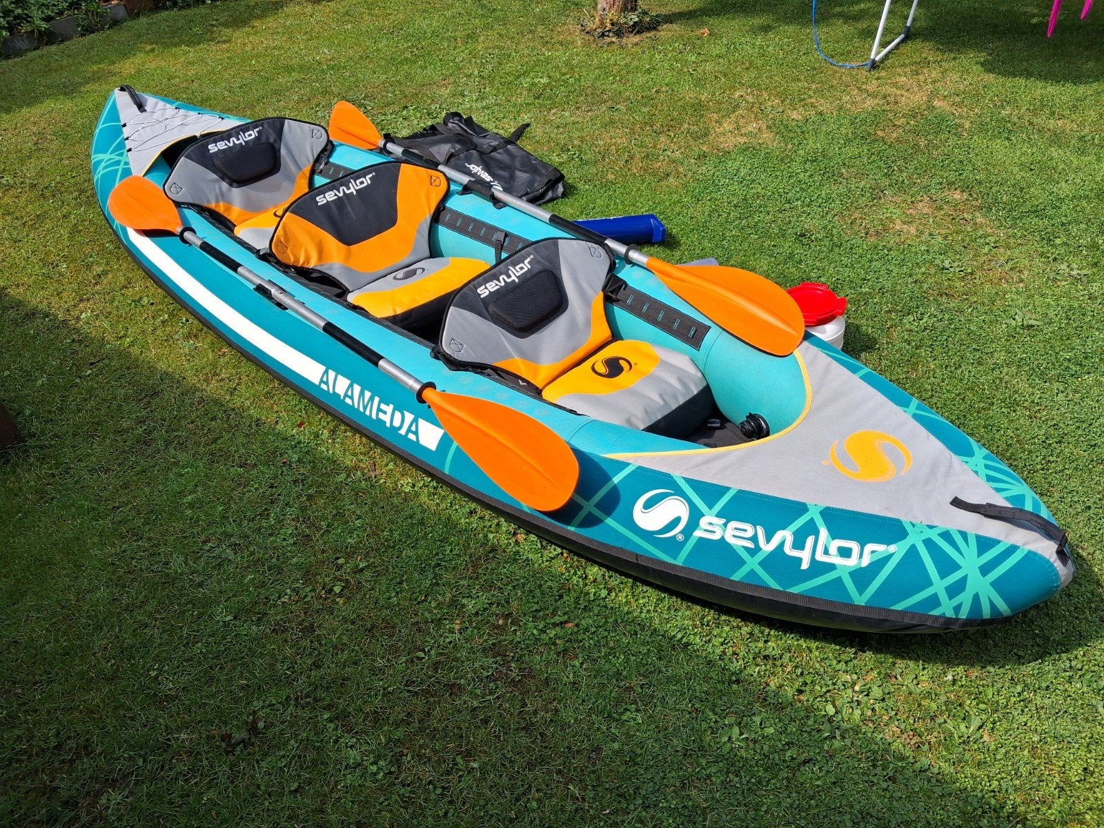 Sevylor Alameda Kajak - Compleet met accessoires, Watersport en Boten, Ophalen