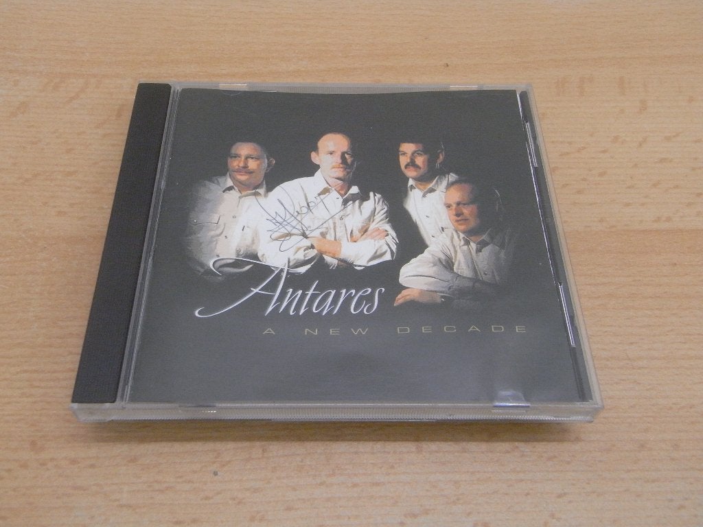 Cd Antares gesigneerd Henk van Loon, Verzamelen, Ophalen of Verzenden, Zo goed als nieuw, Cd of Plaat, Gesigneerd