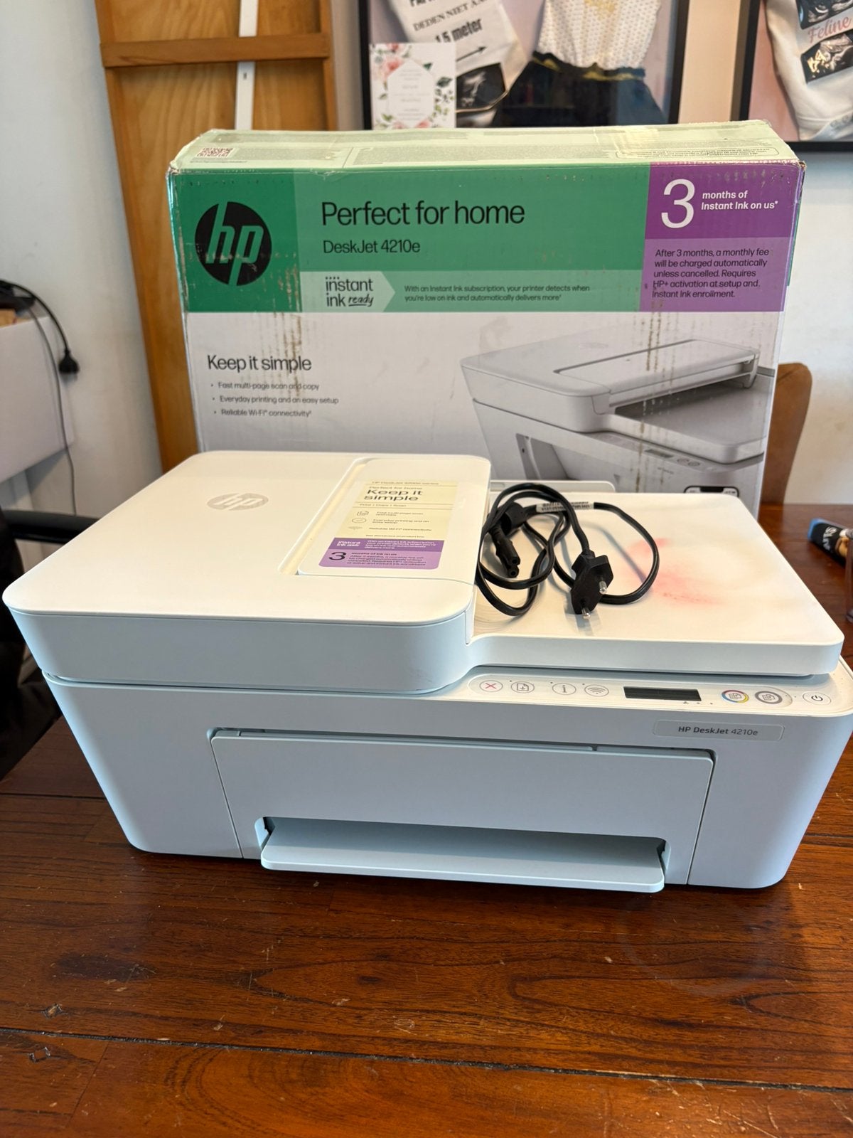 HP DeskJet, Zo goed als nieuw, HP, Draadloos, Scannen