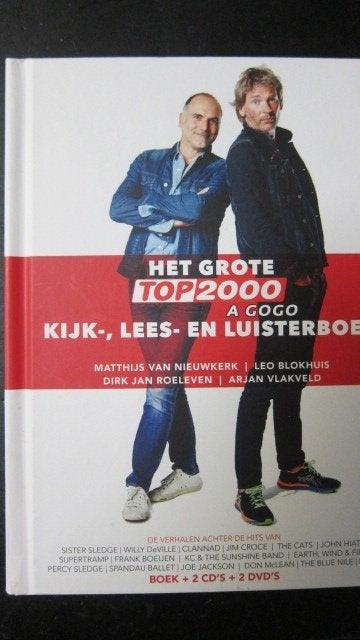 Het Grote Top 2000 a Gogo kijk-, lees-, en luisterboek, Ophalen of Verzenden, Zo goed als nieuw, Artiest