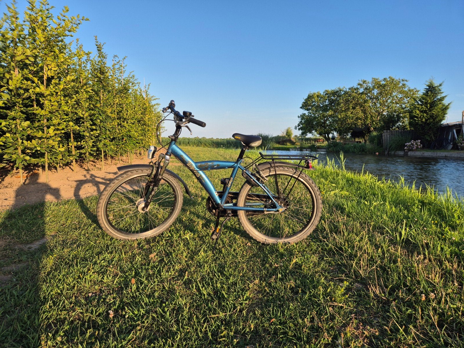 Batavus 24 inch jongensfiets, Fietsen en Brommers, Ophalen, Terugtraprem, Gebruikt, Versnellingen