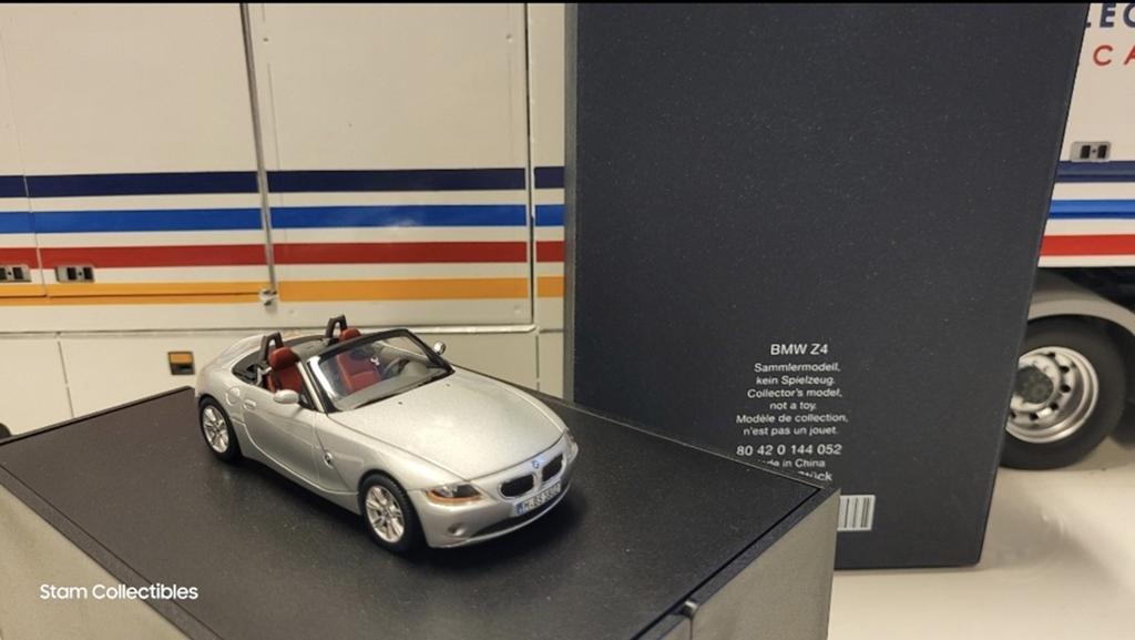 Minichamps BMW E85 Z4 Convertible div. kleuren Dealer Ed., Auto, Ophalen of Verzenden, Zo goed als nieuw, MiniChamps