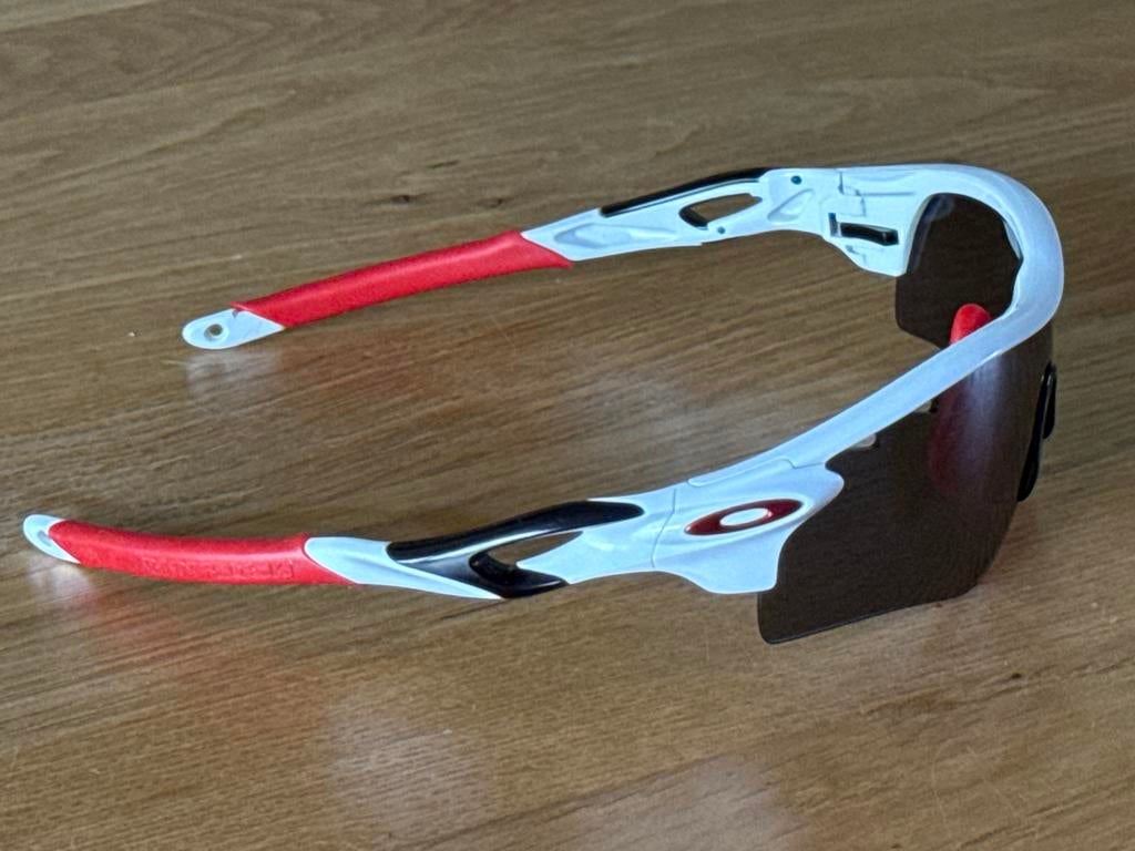 Originele Oakley Radarlock fietsbril - Z.g.a.n., Ophalen of Verzenden, Zo goed als nieuw, Overige typen