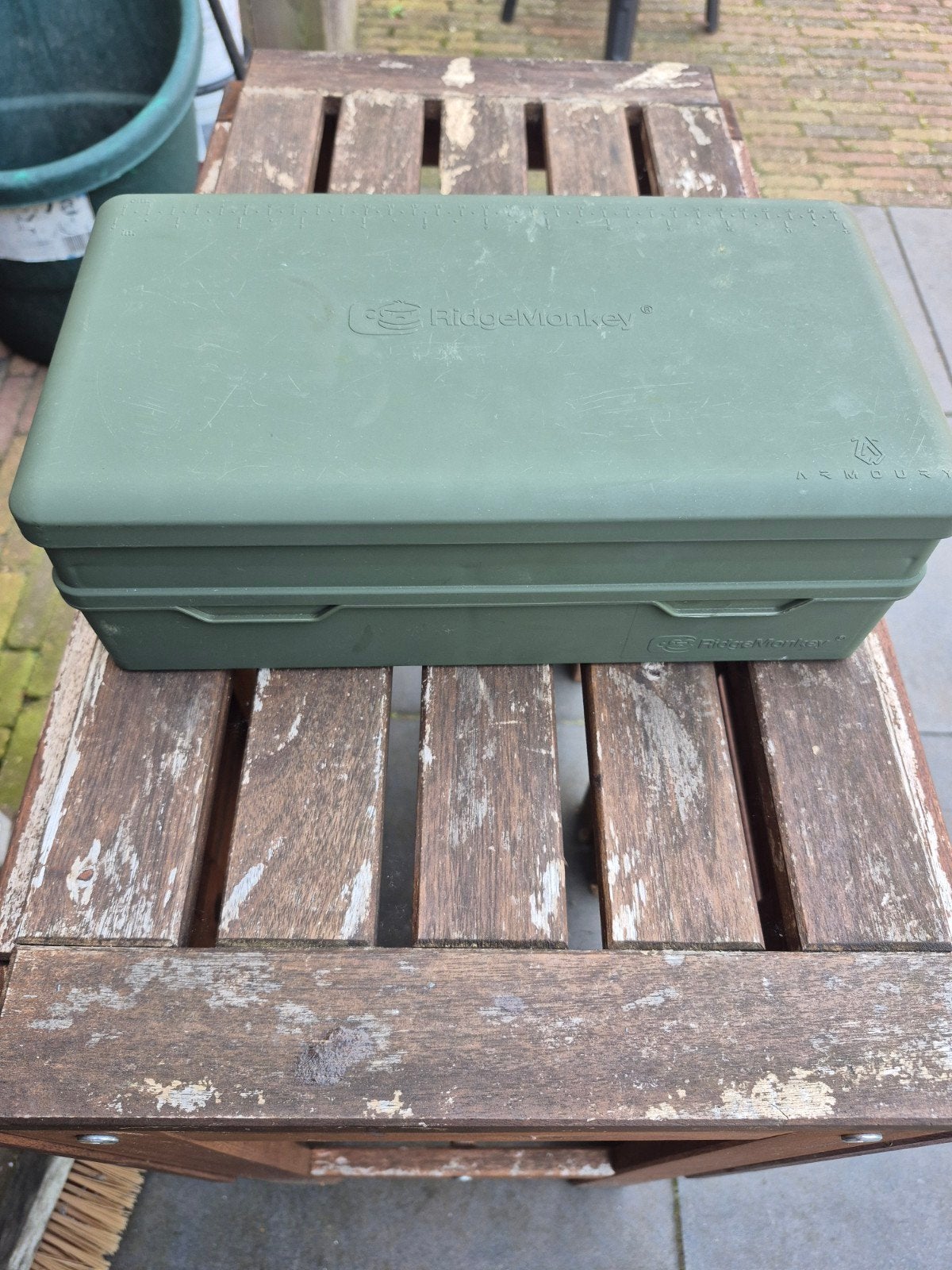 RidgeMonkey Armoury Tackle Box met inhoud, Watersport en Boten, Ophalen of Verzenden, Zo goed als nieuw, Koffer of Tas