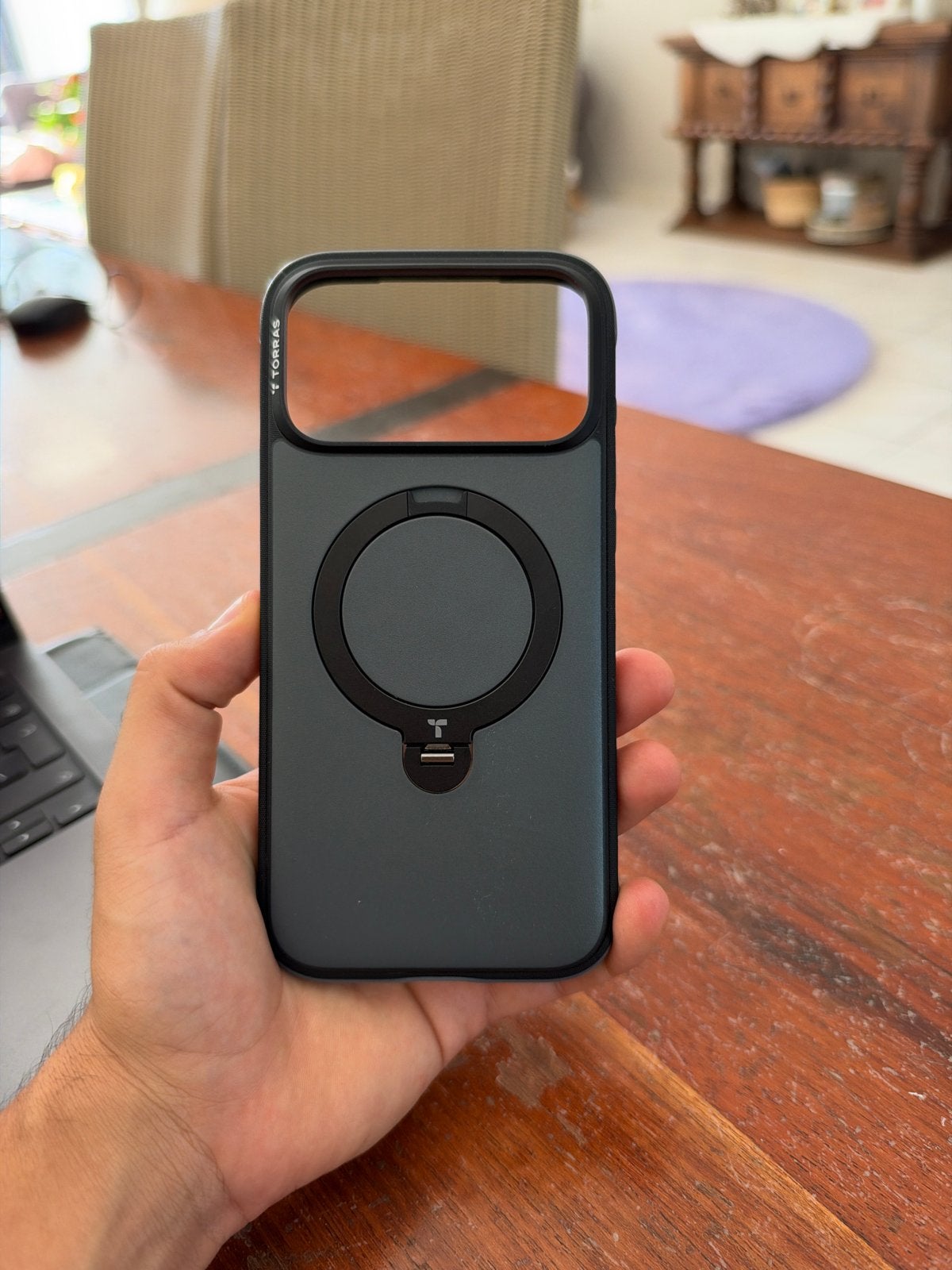 T Torras iPhone 18 Pro Max Hoesje met MagSafe, Telecommunicatie, IPhone 17, Zwart, MagSafe, Overige merken