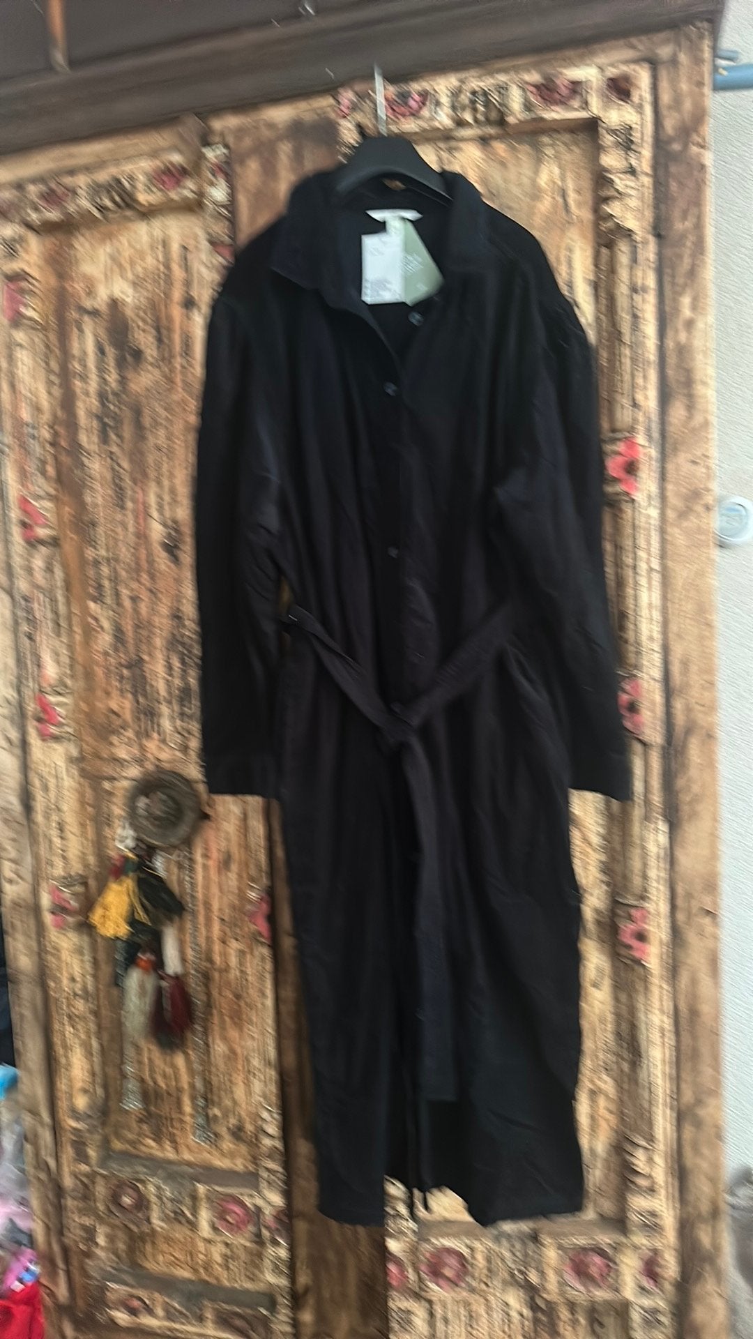 H&M rib jurk/jas XXL, Kleding | Dames, Blouses en Tunieken, Ophalen of Verzenden, Nieuw, Maat 46/48 (XL) of groter, Zwart