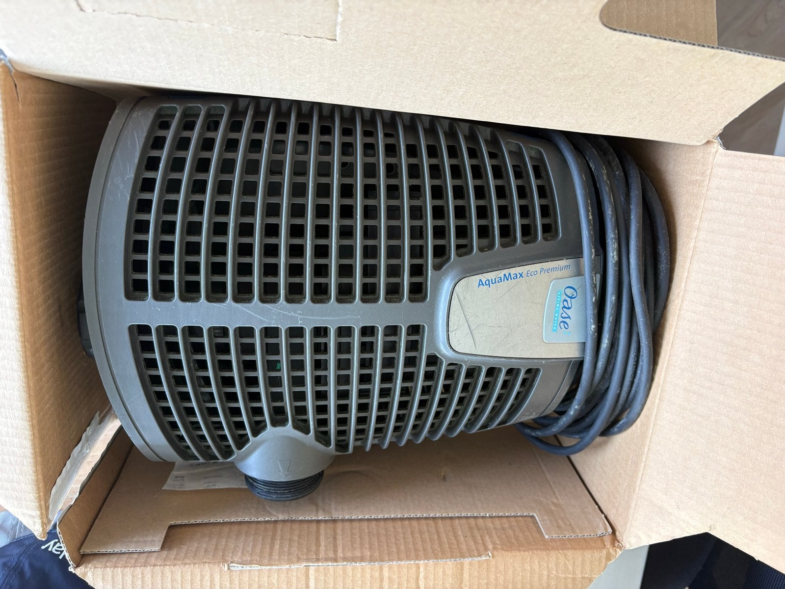 Oase AquaMax Eco Premium 10000 Vijverpomp, Ophalen of Verzenden, Zo goed als nieuw