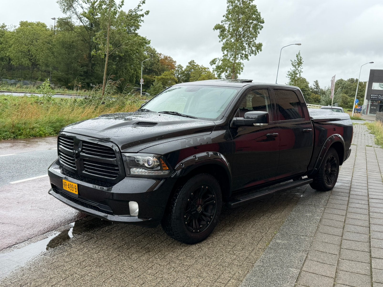 Dodge RAM Dodge RAM 2015 Crewcab!, Automaat, Zwart, 5654 cc, Zwart