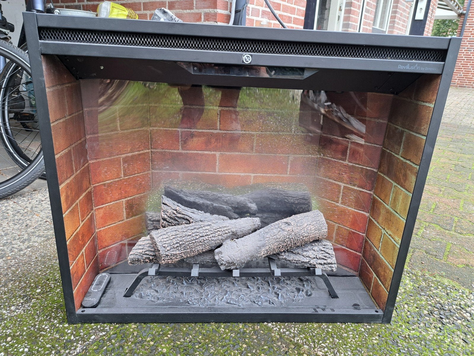 Revillusion elektrische inbouwhaard, Ophalen, Gebruikt, Inbouwhaard, Elektrische haard
