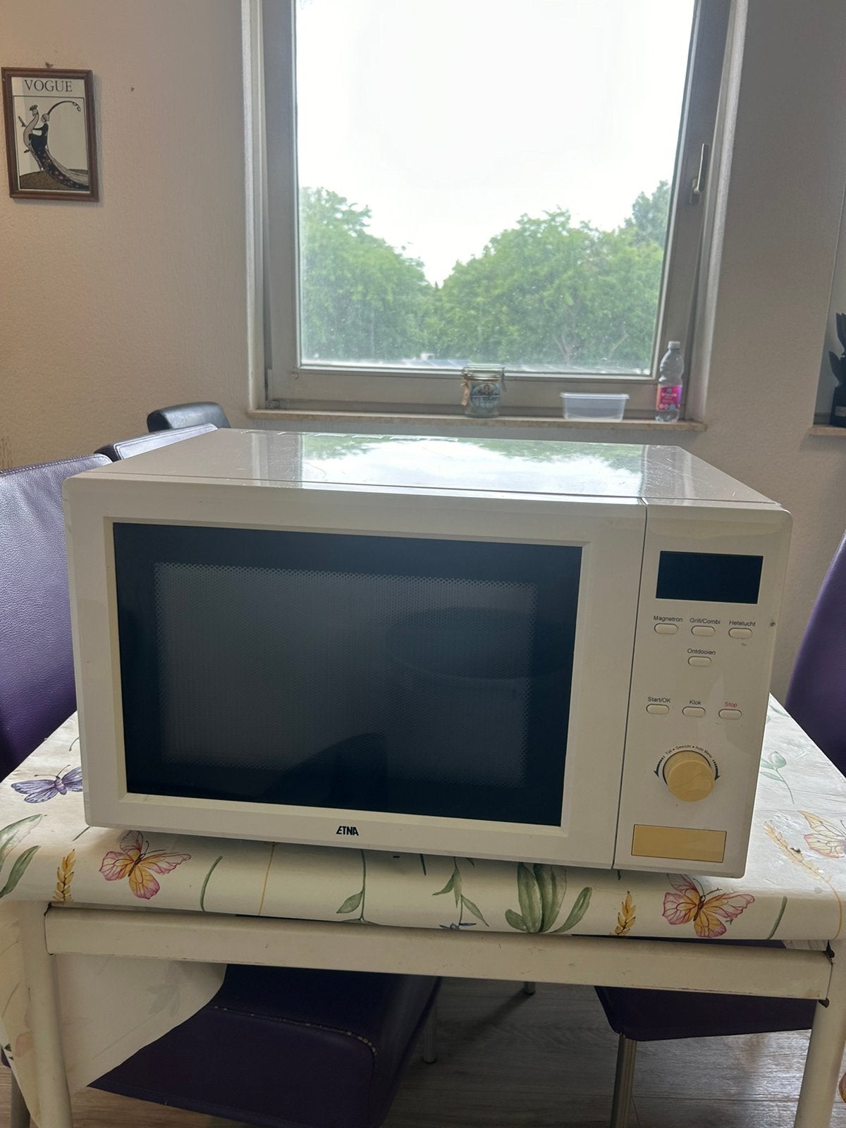 Microwave/gril, Ophalen of Verzenden, Zo goed als nieuw, Grill