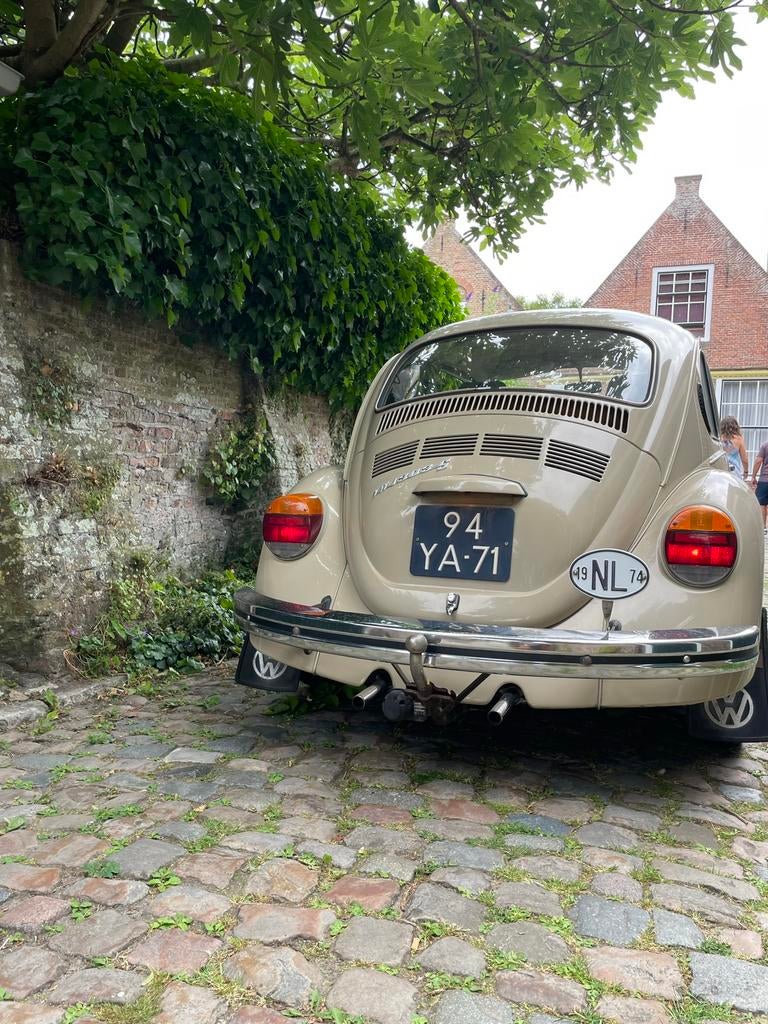 Kever 1303S 1974 orginele staat!!, Auto's, Oldtimers, Achterwielaandrijving, Leder en Stof, Beige, Bruin