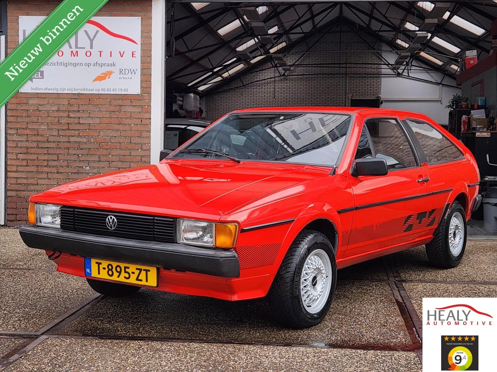 Volkswagen Scirocco 1.6 GT|1e Eig|1983|80dkm|Concours staat!, Auto's, Oldtimers, Zwart, Bedrijf, Handgeschakeld, Onderhoudsboekje
