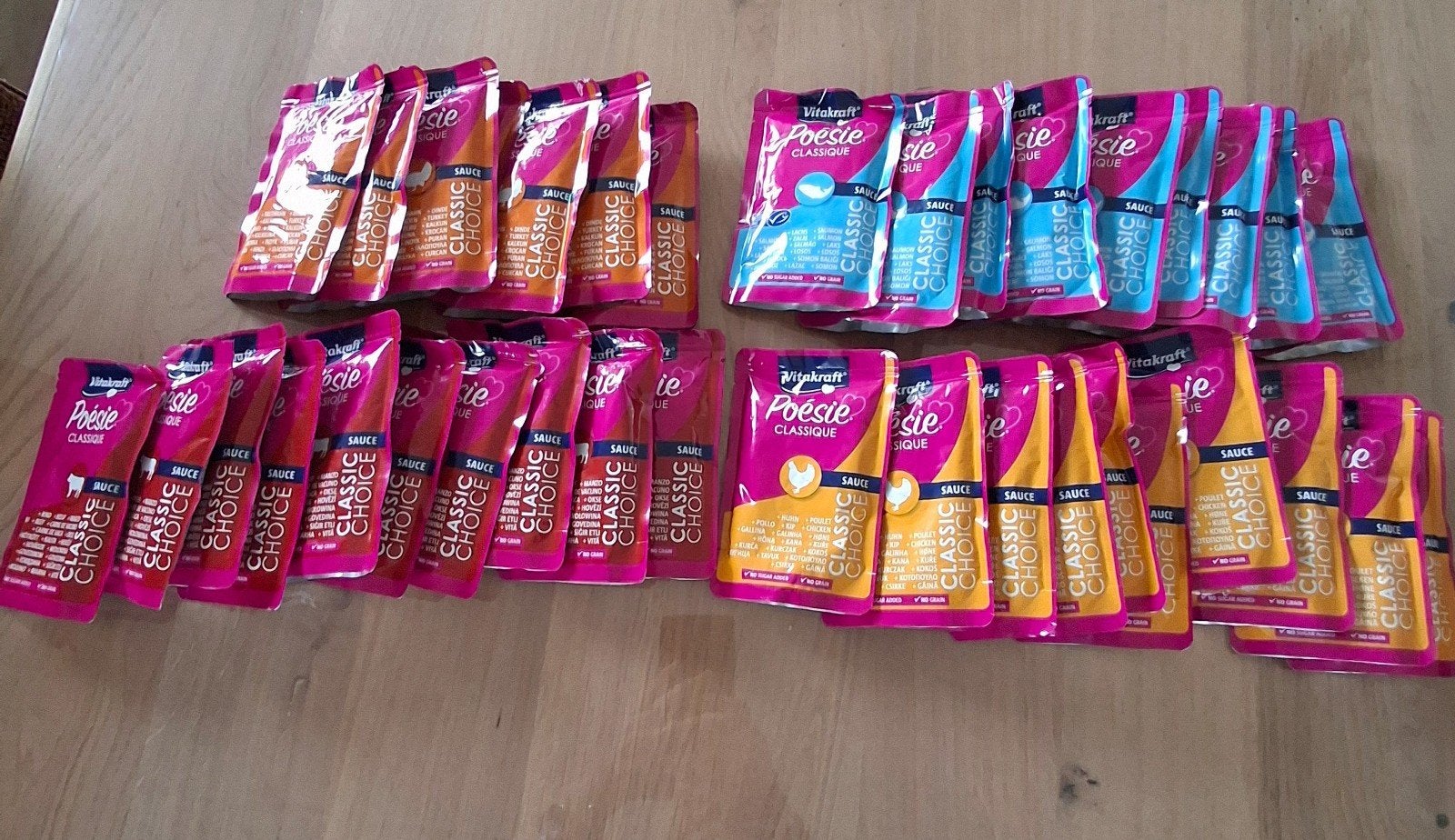 🐈 35 Zakjes Vitakraft Kattenvoer/€8, Dieren en Toebehoren, Ophalen, Kat