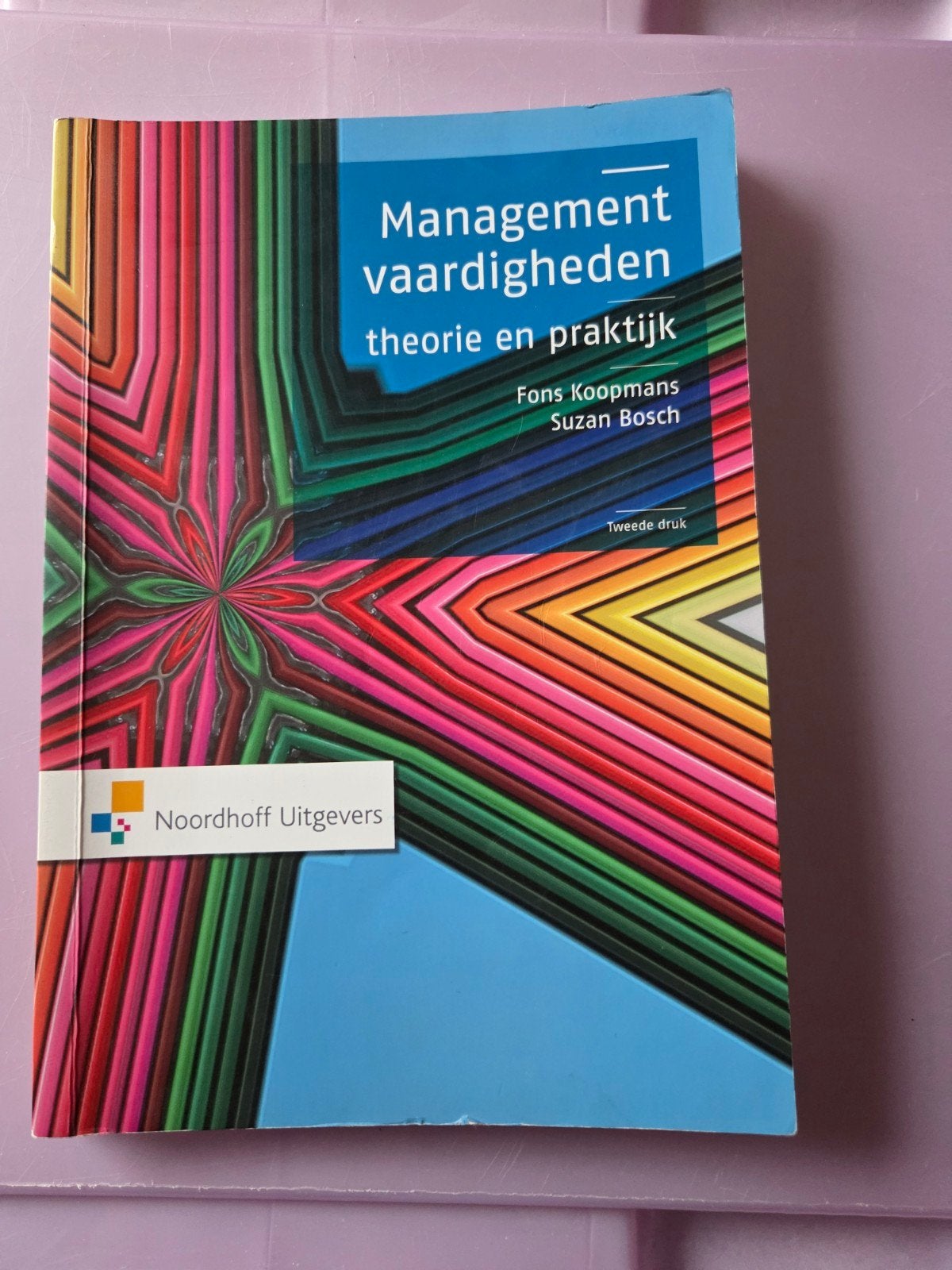 Managementvaardigheden: theorie en praktijk - Tweede druk, Boeken, Zo goed als nieuw, Fons Koopmans, Suzan Bosch, Gamma, HBO