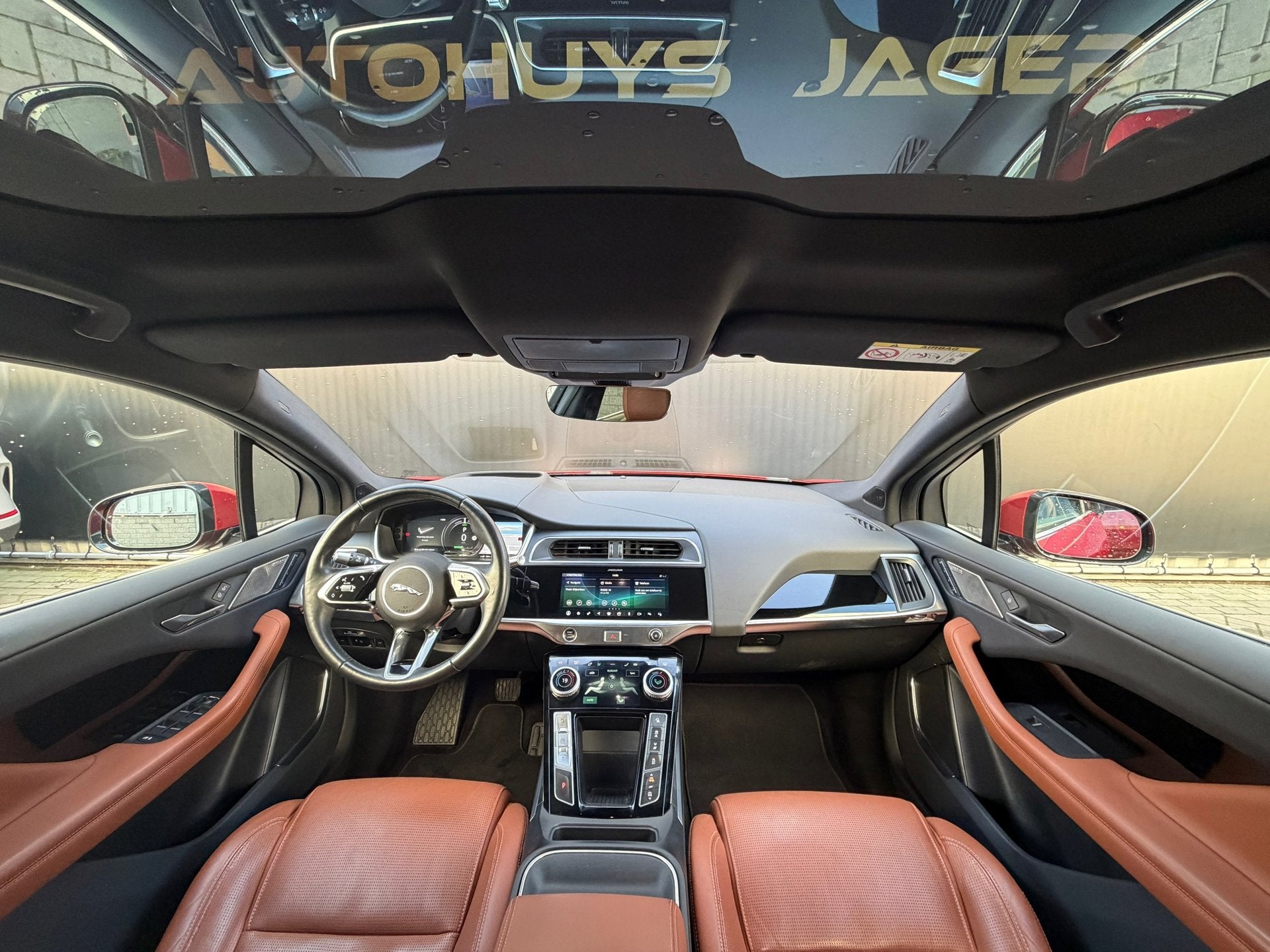 Jaguar I-PACE SOH 90% EV400 HSE 90 kWh AWD Pano Hud Luchtver, Auto's, Dealer onderhouden, Gebruikt, I-PACE, 90 kWh