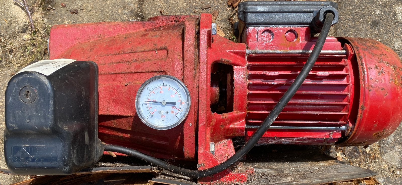 Waterpomp, defect (start niet), Tuin en Terras, Waterpompen, Ophalen, Gebruikt, Elektrisch, Overige typen