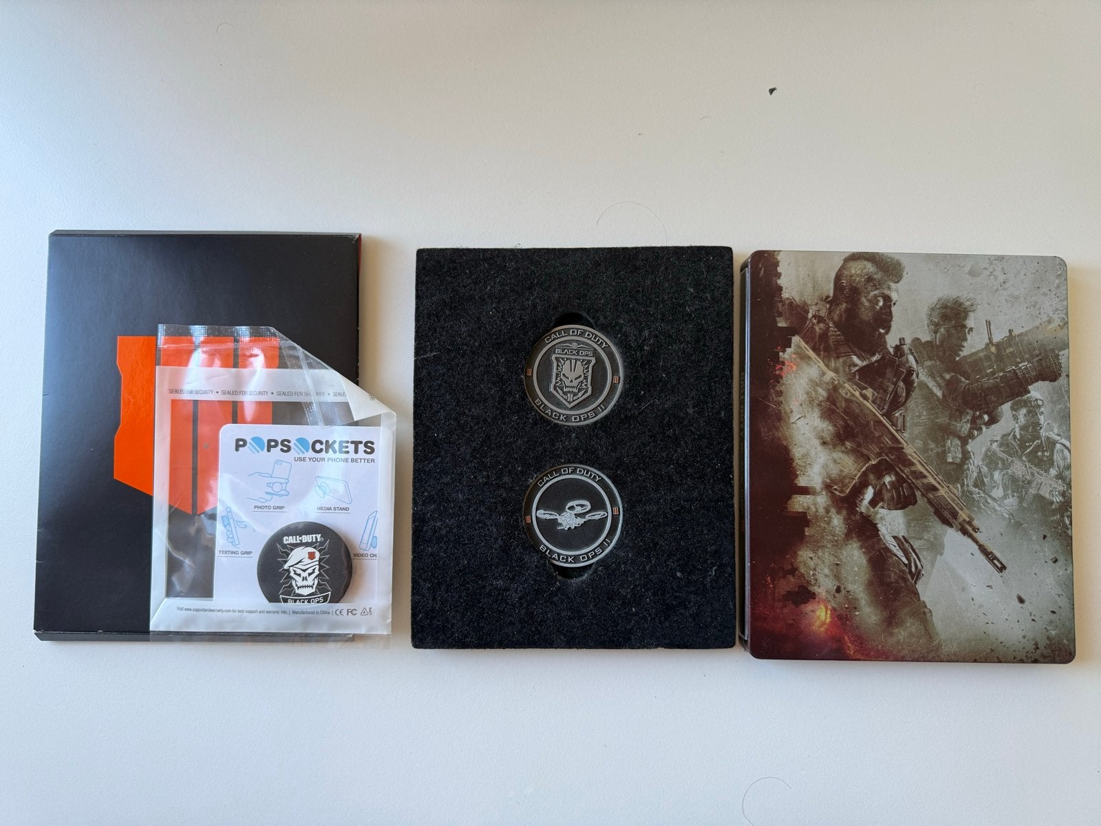Call of Duty Merchandise: Munten, Steelcase & PopSocket, Ophalen of Verzenden, Zo goed als nieuw, Shooter