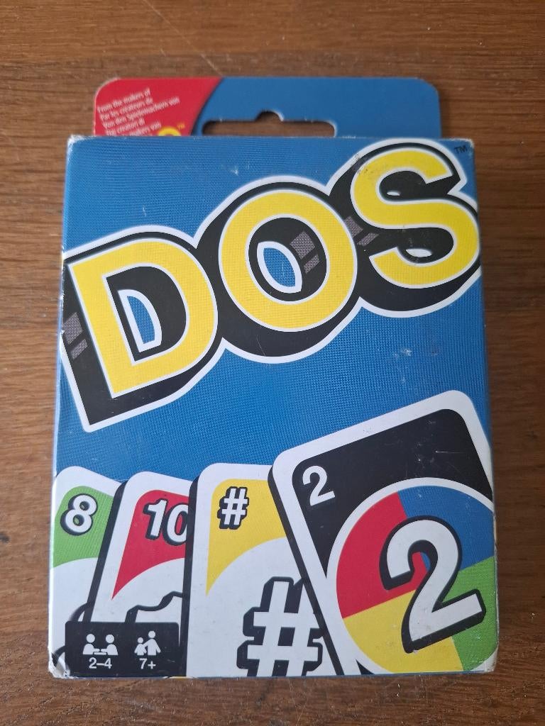 DOS - kaartspel - Mattel games, Ophalen of Verzenden