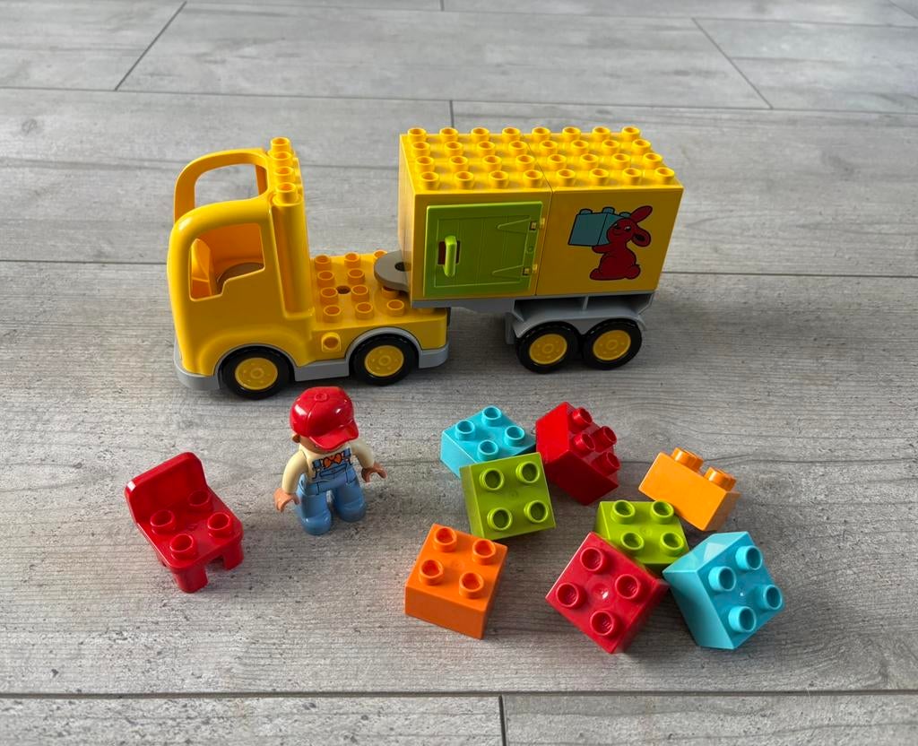 Duplo Vrachtwagen., Kinderen en Baby's, Speelgoed | Duplo en Lego, Ophalen of Verzenden, Zo goed als nieuw, Duplo