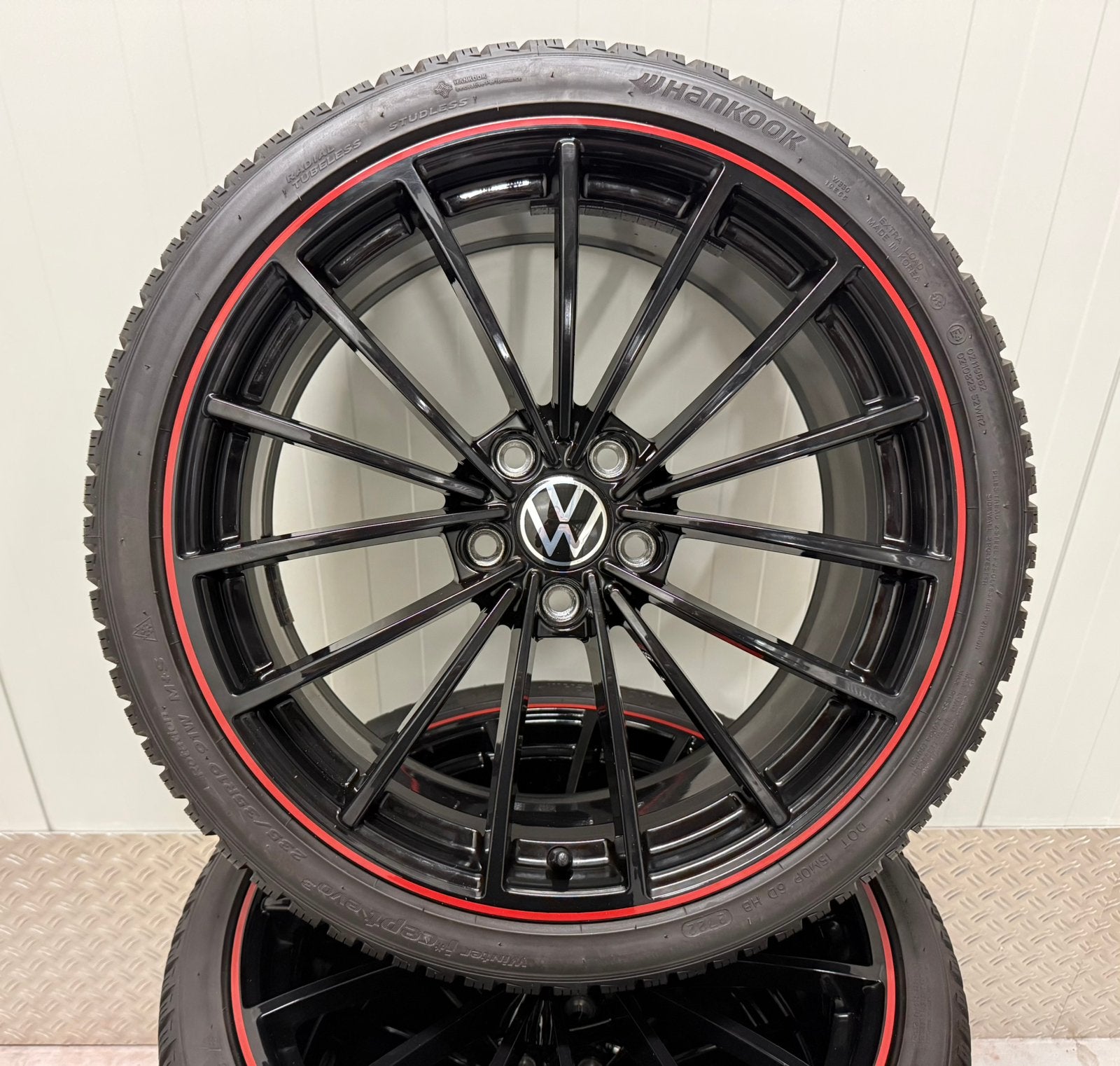 Originele Volkswagen Golf Scottsdale Velgen 19 Inch VW 45, Gebruikt, -, -, Banden en Velgen