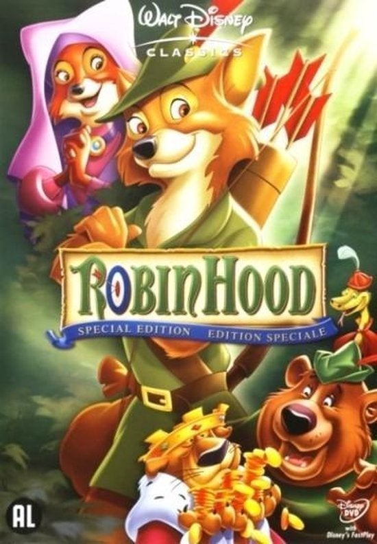 Robin Hood - Special Edition DVD (krasvrij), Cd's en Dvd's, Avontuur, Alle leeftijden, Nederlands, Ophalen of Verzenden